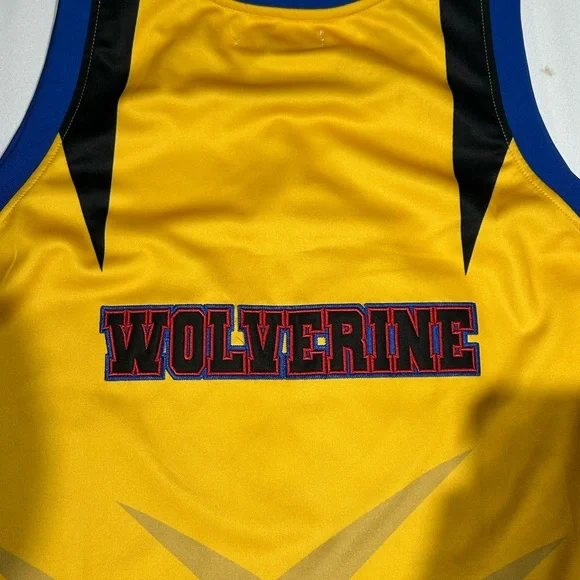 Wolverine X-Men Headgear Classics Basketball Jersey Size 6XL NWOT - Picture 6 of 6